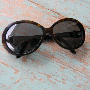 RALPH LAUREN BROWN TORTOISE SUNGLASSES **FRAMES ONLY